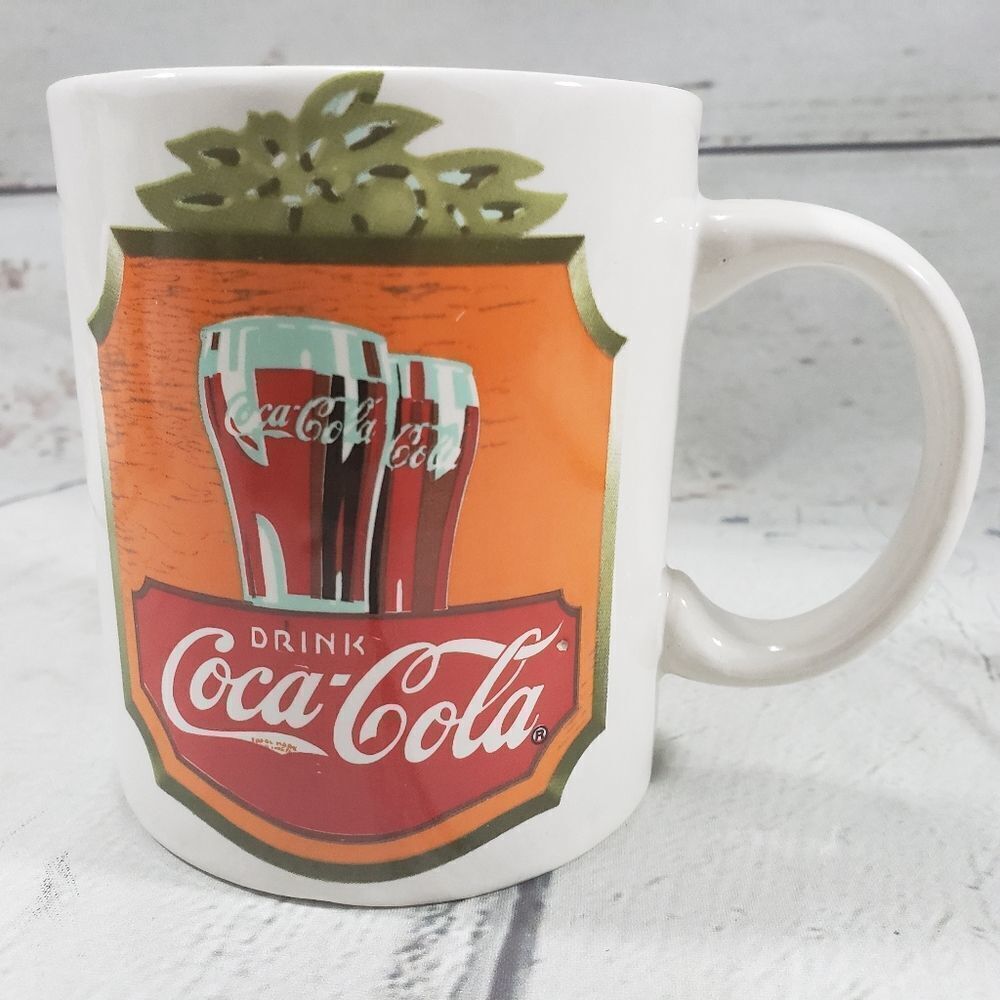 Vintage Coca Cola Mug 1996 Gibson Housewares Used